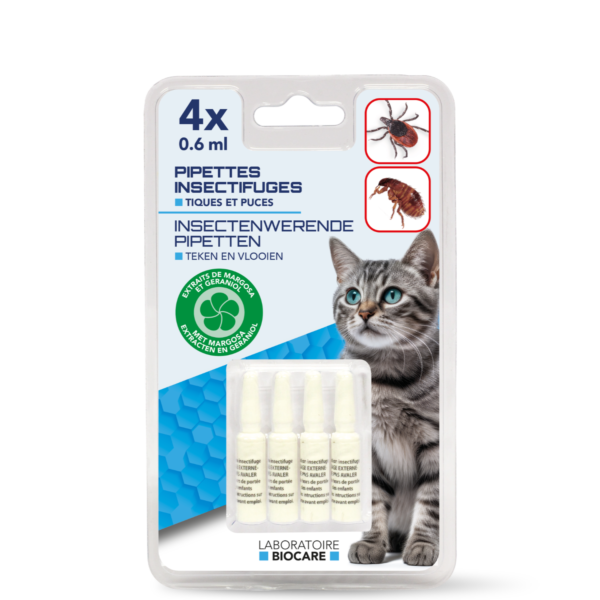 LABORATOIRE BIOCARE PIPETTES INSECTIFUGES CHAT
