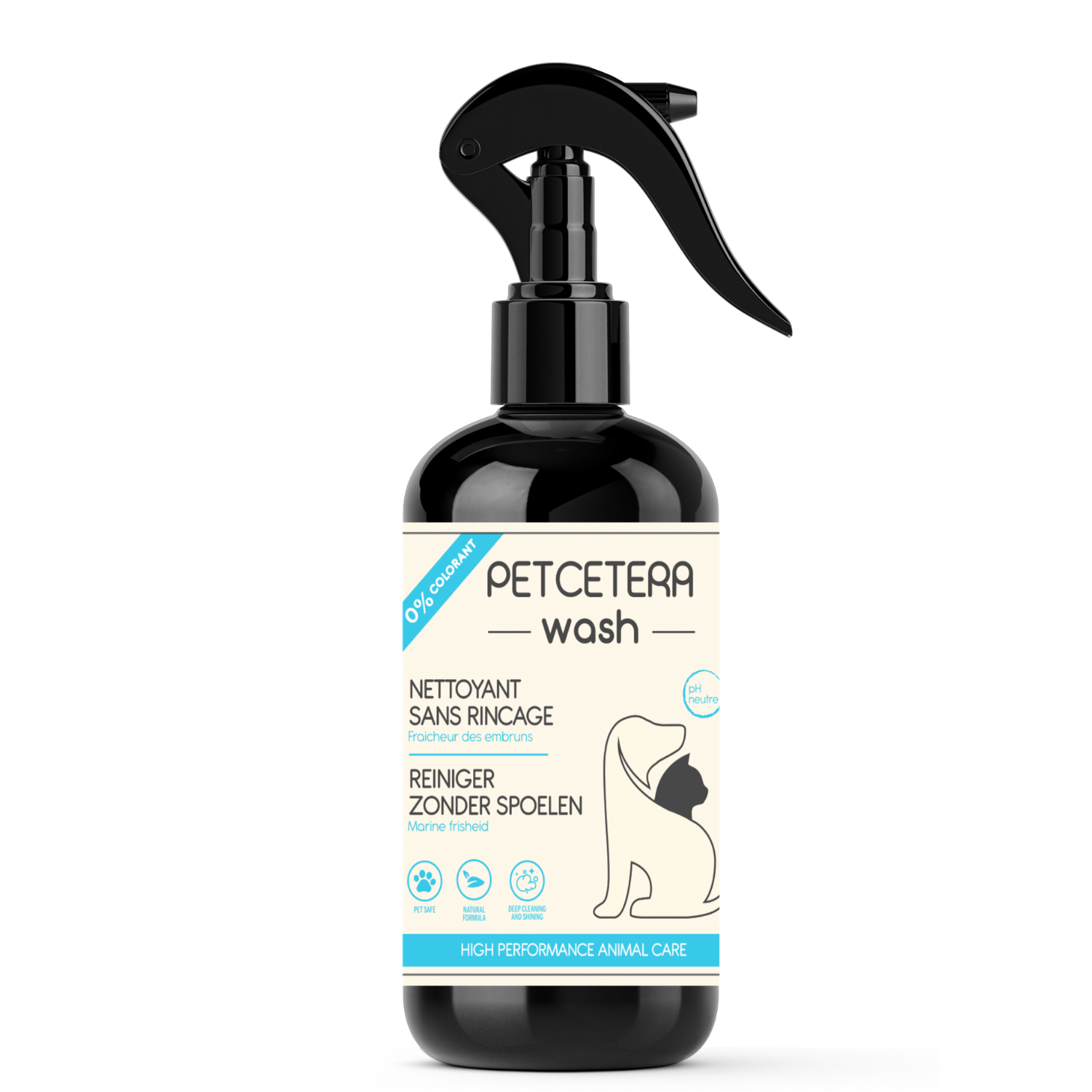 PETCETERA NETTOYANT SANS RINÇAGE