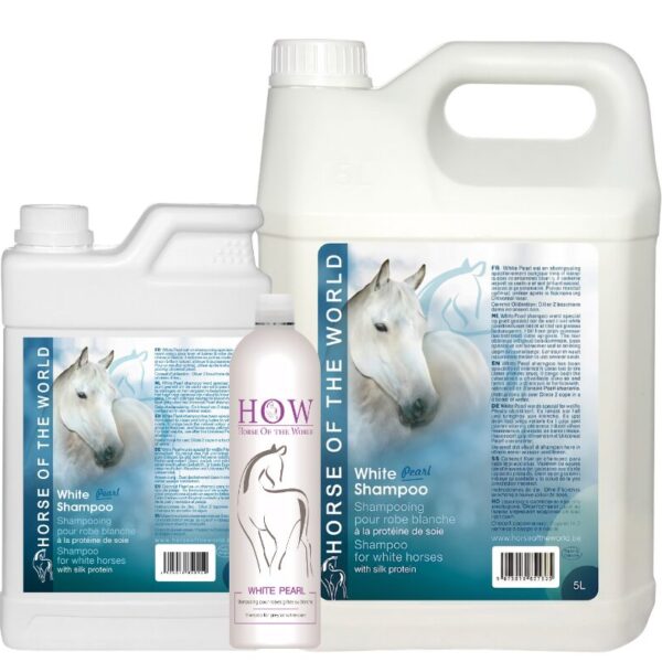 HOW SHAMPOOING WHITE PEARL